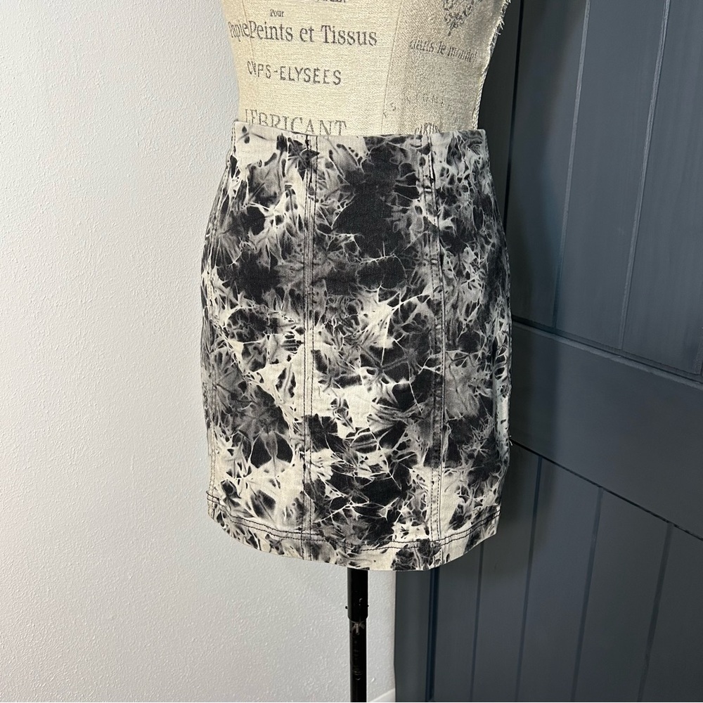 Free People Tie Dye Mini Skirt